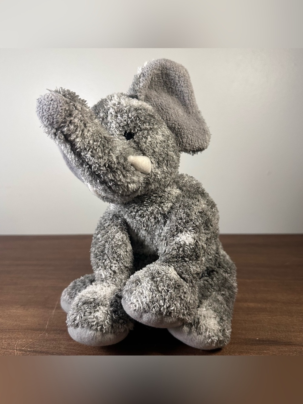 Mary Meyer Sweet Rascals Elephant Plush Kalahari 9” Gray Floppy